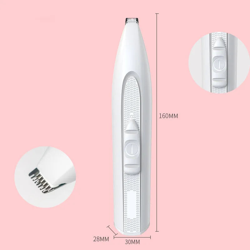 Eco-Care Precision Pet Trimmer – Professional Grooming for Sensitive Areas